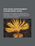 Sony Music Entertainment Albums Music G di Source Wikipedia edito da Books LLC, Wiki Series