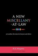 A New Miscellany-At-Law di Sir Robert Megarry, Robert Megarry edito da Hart Publishing