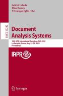 Document Analysis Systems edito da Springer International Publishing