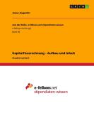 Kapitalflussrechnung - Aufbau Und Inhalt di Jonas Augustin edito da Grin Publishing
