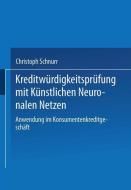 Kreditwürdigkeitsprüfung mit Künstlichen Neuronalen Netzen edito da Deutscher Universitätsverlag