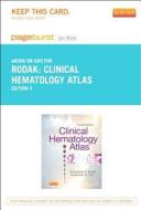 Clinical Hematology Atlas - Pageburst E-Book on Kno (Retail Access Card) di Bernadette F. Rodak, Jacqueline H. Carr edito da W.B. Saunders Company