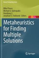 Metaheuristics for Finding Multiple Solutions edito da Springer International Publishing