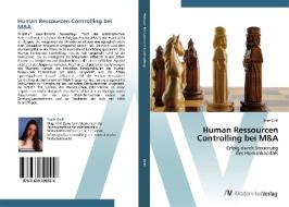 Human Ressourcen Controlling bei M&A di Doris Grill edito da AV Akademikerverlag