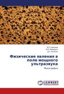 Fizicheskie yavleniya v pole moshchnogo ul'trazvuka di V. F. Kazantsev, V. M Prikhod'ko, D. S. Fatyukhin edito da LAP Lambert Academic Publishing