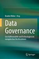 Data Governance edito da Springer-Verlag GmbH