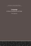 Language di Otto Jespersen edito da Routledge