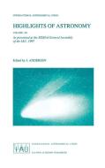 Highlights of Astronomy Volume 11B edito da Springer Netherlands