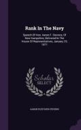 Rank In The Navy di Aaron Fletcher Stevens edito da Palala Press