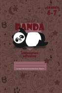 Hello Panda Primary Composition 4-7 Notebook, 102 Sheets, 6 x 9 Inch Coffee Cover di Inc, Bigidea edito da BLURB INC