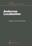 Anderson Localization edito da Springer Berlin Heidelberg