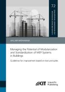 Managing the Potential of Modularization and Standardization of MEP Systems in Buildings - Guidelines for improvement ba di Ahlam Mohamad edito da Karlsruher Institut für Technologie
