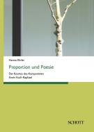 Proportion und Poesie di Hanno Ehrler edito da Schott Buch
