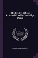 The Book of Job. as Expounded to His Cambridge Pupils di Hermann Hedwig Bernard edito da CHIZINE PUBN