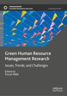 Green Human Resource Management Research edito da Springer International Publishing AG