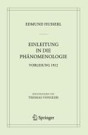 Einleitung in die Phänomenologie di Edmund Husserl edito da Springer-Verlag GmbH