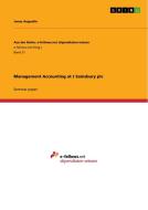 Management Accounting At J Sainsbury Plc di Jonas Augustin edito da Grin Publishing