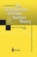 The Development of Prime Number Theory di Wladyslaw Narkiewicz edito da Springer Berlin Heidelberg