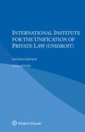 International Institute For The Unification Of Private Law (UNIDROIT) di Lena Peters edito da Kluwer Law International