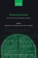 Nominalization edito da Oxford University Press