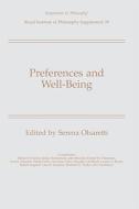 Preferences and Well-Being di Serena Olsaretti edito da Cambridge University Press