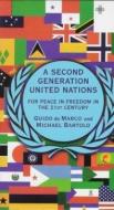 Second Generation United Nations di Guido de Marco, Michael Bartolo edito da Kegan Paul