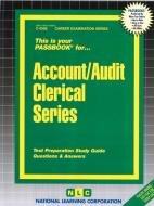 Account/audit Clerical Series di National Learning Corporation edito da Passbooks
