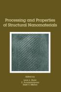 Process Properties Struct Nanomaterials di Shaw edito da John Wiley & Sons