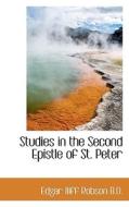 Studies In The Second Epistle Of St. Peter di Edgar Iliff Robson edito da Bibliolife