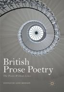 British Prose Poetry edito da Springer International Publishing