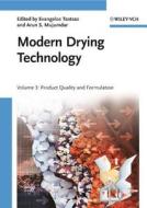 Modern Drying Technology 3 di E Tsotsas edito da Wiley VCH Verlag GmbH