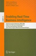 Enabling Real-time Business Intelligence edito da Springer-verlag Berlin And Heidelberg Gmbh & Co. Kg