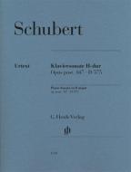 Schubert, Franz - Klaviersonate H-dur op. post. 147 D 575 edito da Henle, G. Verlag