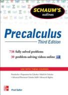 Schaum's Outline of Precalculus di Fred Safier edito da McGraw-Hill Education - Europe