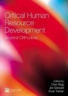 Critical Human Resource Development di Jim Stewart edito da Pearson Education