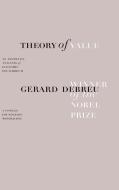 Theory of Value di Gerard Debreu edito da Yale University Press