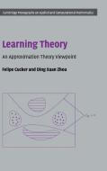 Learning Theory di Felipe Cucker, Ding Xuan Zhou edito da Cambridge University Press