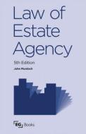 Law of Estate Agency di John Murdoch edito da Taylor & Francis Ltd