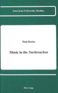 Music in the «Nachtwachen» di Paul Davies edito da Lang, Peter