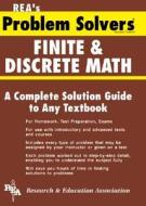Finite and Discrete Math Problem Solver (Rea) di James R. Ogden, Research & Education Association, Rea edito da Research & Education Association