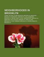 Neighborhoods in Brooklyn di Books Llc edito da Books LLC, Reference Series