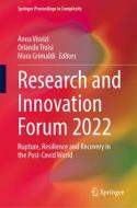 Research and Innovation Forum 2022 edito da Springer International Publishing