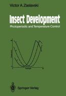 Insect Development di Victor A. Zaslavski edito da Springer Berlin Heidelberg