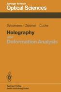 Holography and Deformation Analysis di D. Cuche, W. Schumann, J. -P. Zürcher edito da Springer Berlin Heidelberg