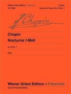 Nocturne F Minor Op 551 di FR D RIC CHOPIN edito da Schott & Co
