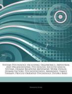 Systems Psychology, Including: Ergonomic di Hephaestus Books edito da Hephaestus Books