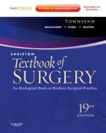Sabiston Textbook Of Surgery di Jr. Courtney M. Townsend, R. Daniel Beauchamp, B. Mark Evers, Kenneth L. Mattox edito da Elsevier - Health Sciences Division