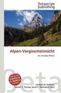 Alpen-Vergissmeinnicht edito da Betascript Publishing