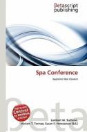 Spa Conference edito da Betascript Publishing