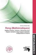 Rang (math Matiques) edito da Brev Publishing